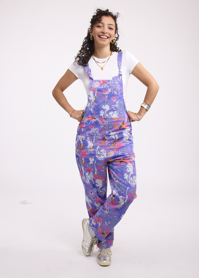 Salopette Coton Rose