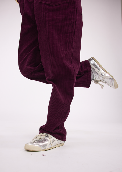 Salopette Velours Lie de Vin