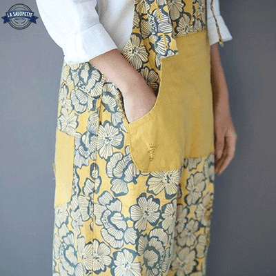 Poche Salopette Vintage Style Japonais