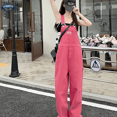 Salopette Bavette Rose