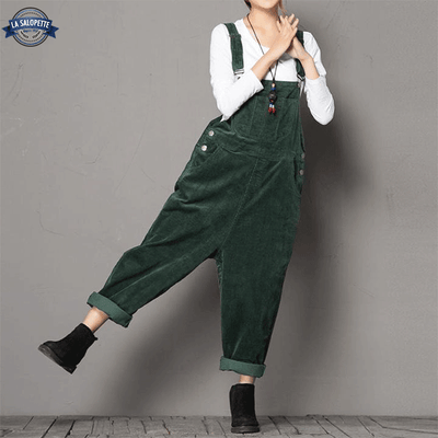 Salopette Couleur Vert Sapin