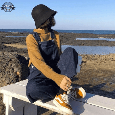 Salopette Denim Printemps