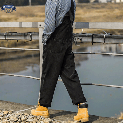 Salopette Jean<br> Noir de Rameau