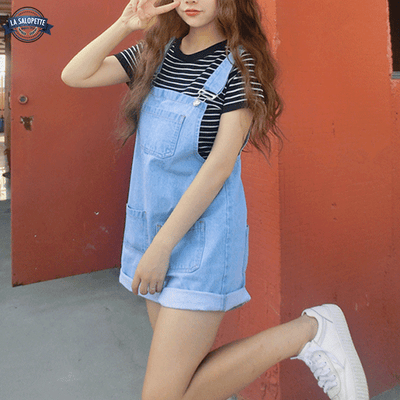 Salopette Short Coréenne