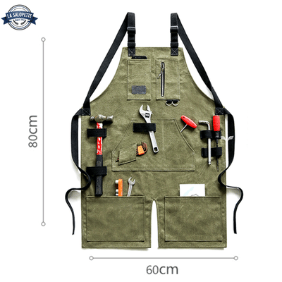 Tablier Jardinier Vert Dimension