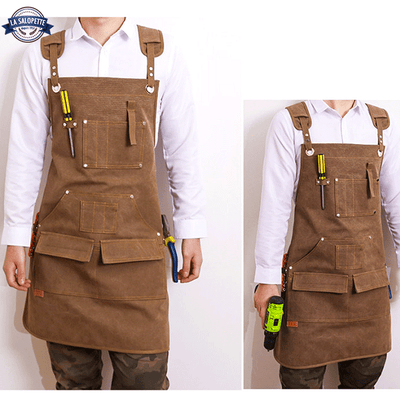 Tablier Marron de Bricolage