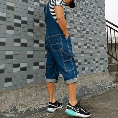 Salopette Short<br> Grande Taille Bermuda