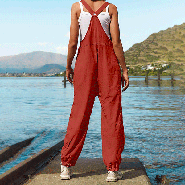 Salopette Femme Rouge Grenat