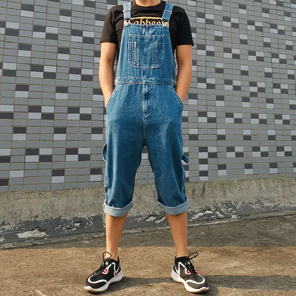 Kurze Latzhose Große Größe Azur ®