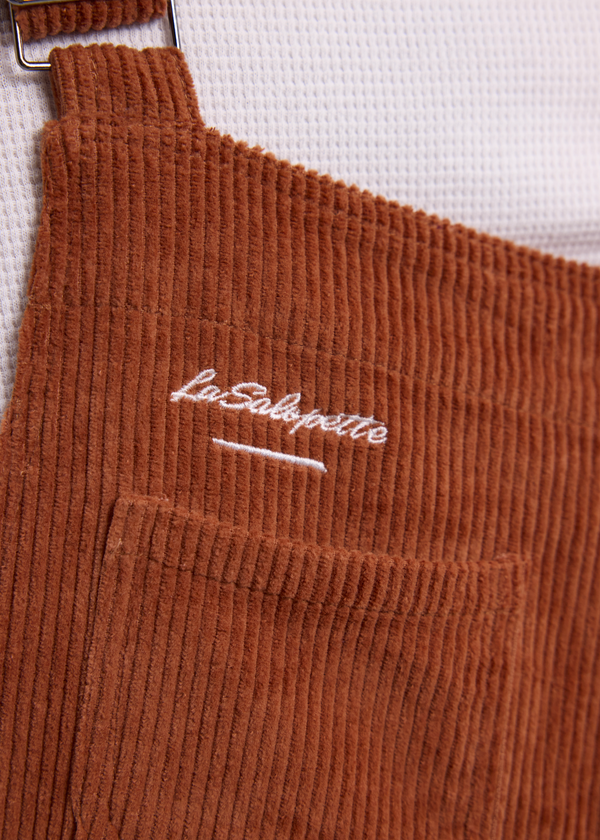 Salopette Velours Marron Peanut®