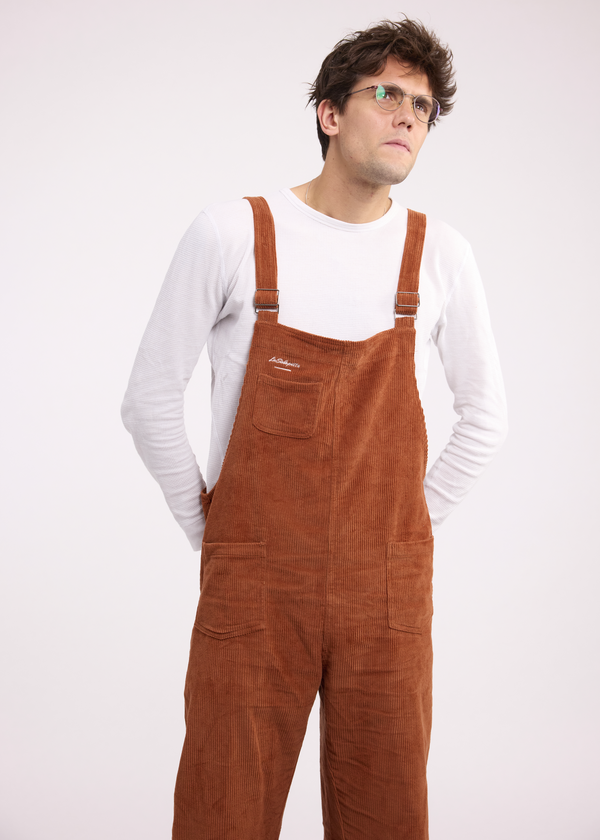Salopette Velours Marron Peanut®