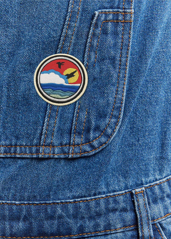 Patch Termoadesivo Orizzonte Giapponese