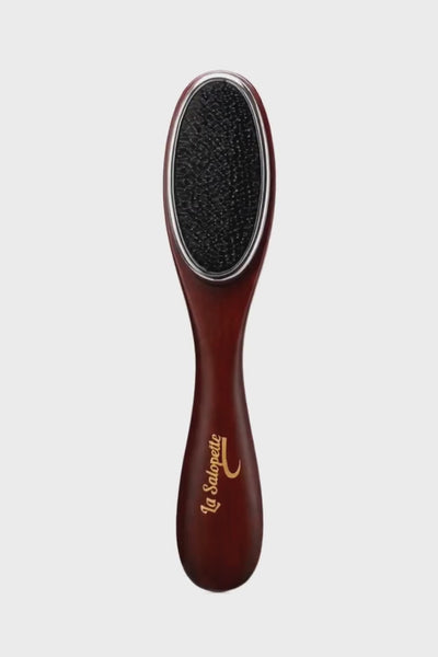 brosse a velours cotele crin de cheval en rotation