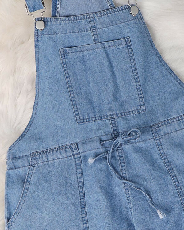Salopette en Jean<br> Bleue Claire Dalia