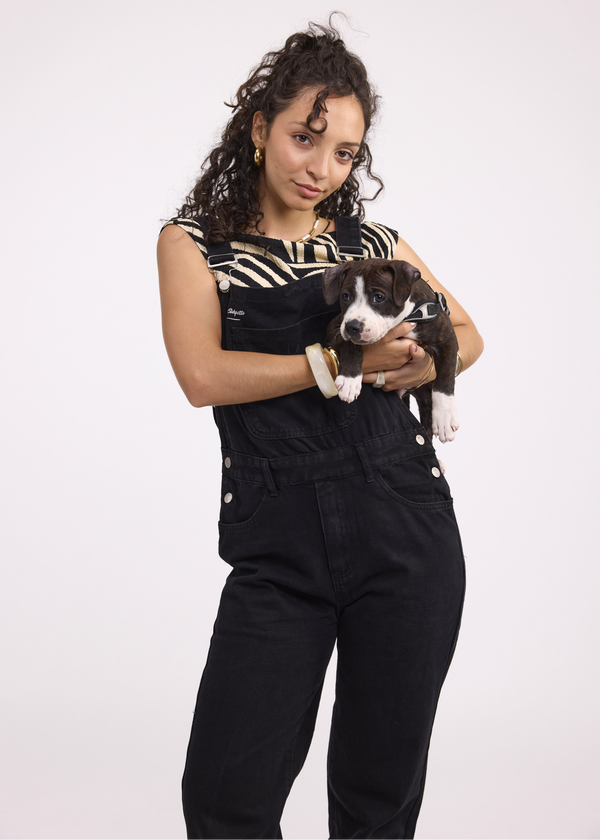 Salopette Jean Streetwear Vantablack