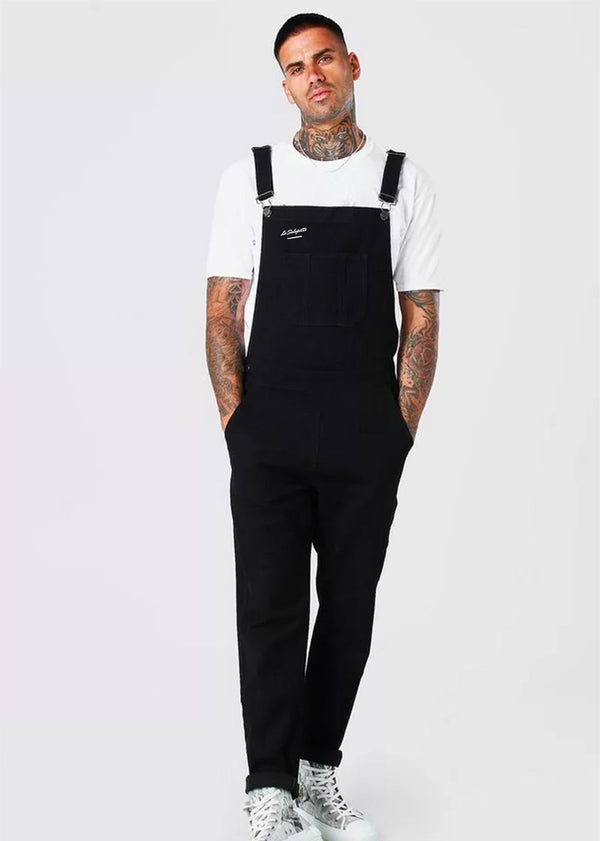 Salopette Jean<br> Noir Carbone