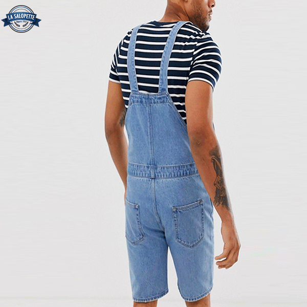 Salopette Short<br> Jean Rétro