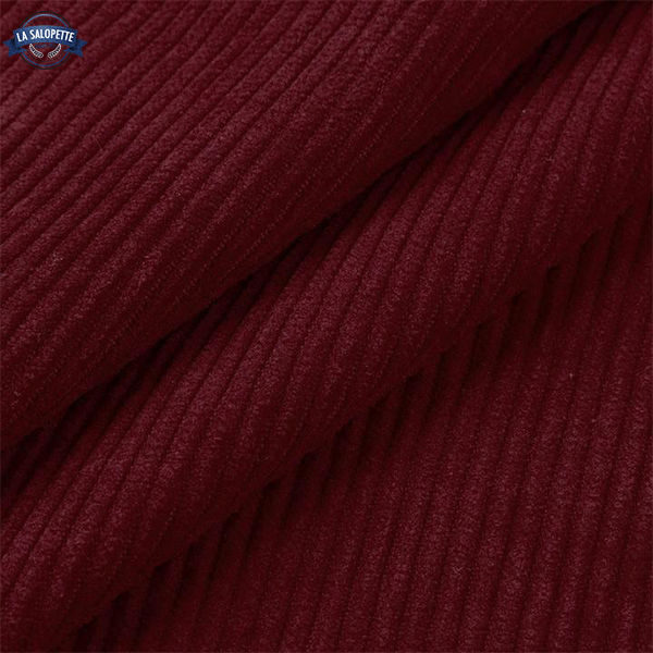 Robe Salopette<br> Carmin en Velours