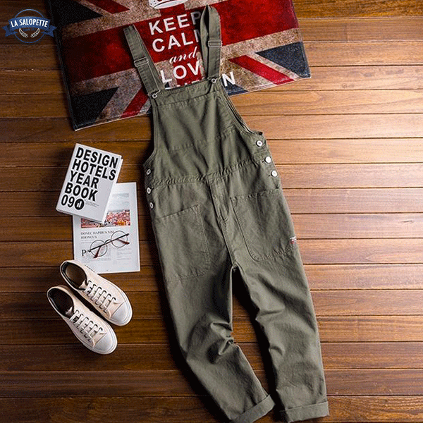 Arbeits-Latzhose Army Green Basic