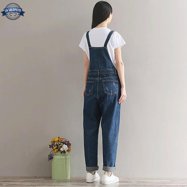 Salopette en Jean<br> Blue Bloomer
