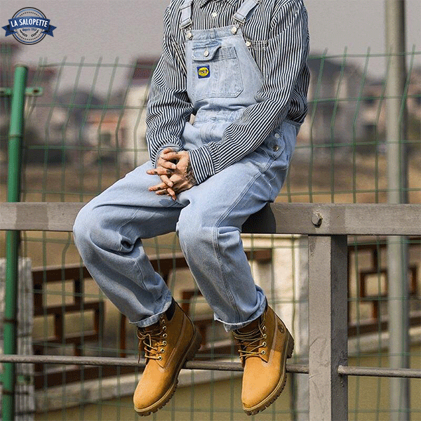 Latzhose Jeans Herbst von Bberni