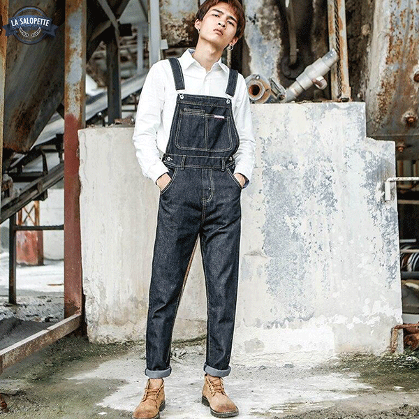 Salopette di Jeans Basic Classe