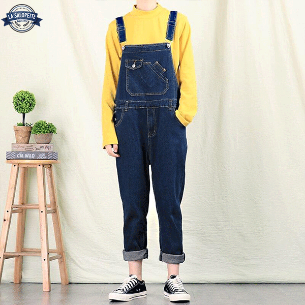 Salopette di Jeans di Minion Stuart