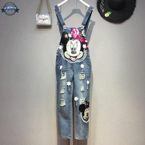 Salopette Denim Minnie