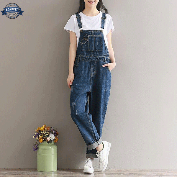 Salopette en Jean<br> Blue Bloomer