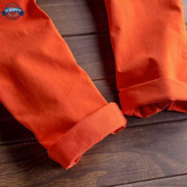 Salopette de Travail<br> Homme Rouge Clair