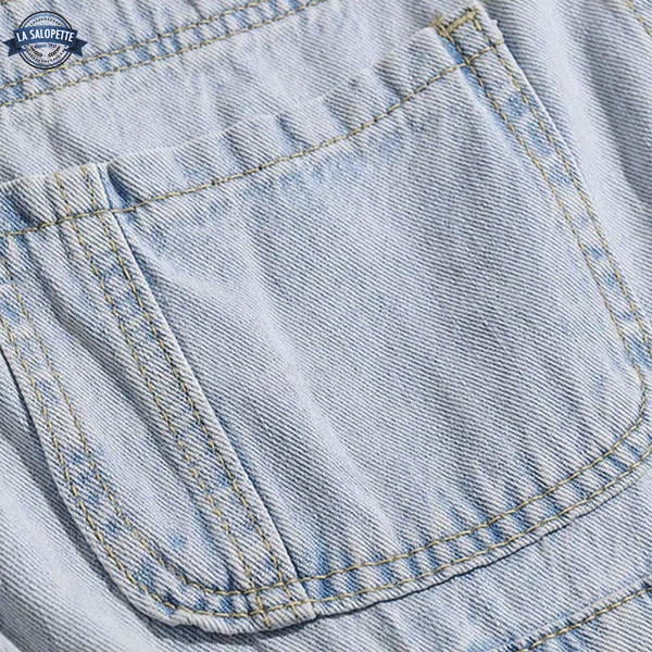 Salopette Short avec Bavette