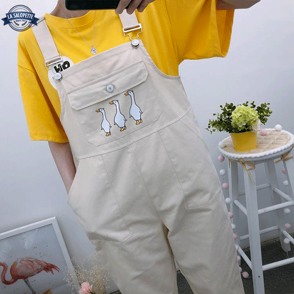 Salopette Vintage Beige Pesca