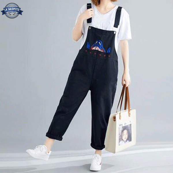 Salopette en Jean<br> Winnie l'Ourson