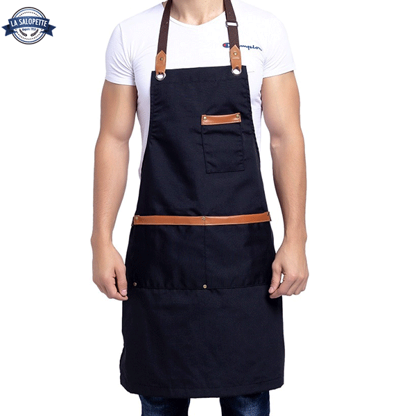 Grembiule da Cucina Dorian Nero